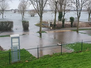 Hoog water in Maurik - 28 decenber2023